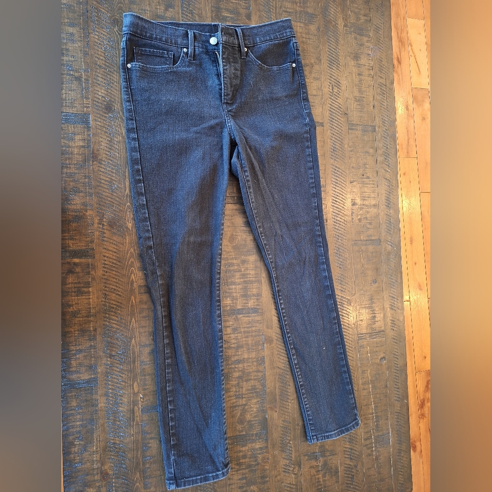 Levi's Faded Black Skinny Jeans